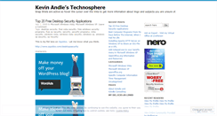 Desktop Screenshot of kandle.wordpress.com
