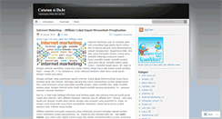 Desktop Screenshot of deje.wordpress.com