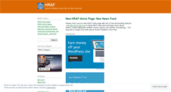 Desktop Screenshot of hraf755.wordpress.com