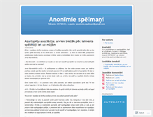 Tablet Screenshot of anonimiespelmani.wordpress.com