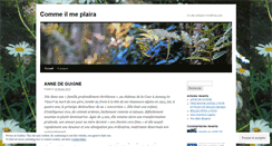 Desktop Screenshot of emmatortue.wordpress.com