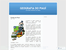 Tablet Screenshot of geografiapiauiense.wordpress.com