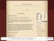 Tablet Screenshot of jesmovie.wordpress.com