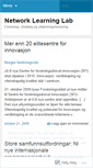 Mobile Screenshot of networklearninglab.wordpress.com