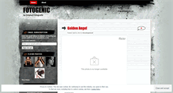 Desktop Screenshot of fotogenics.wordpress.com