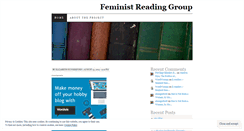 Desktop Screenshot of feminsttheoryreadinggroup.wordpress.com