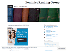 Tablet Screenshot of feminsttheoryreadinggroup.wordpress.com