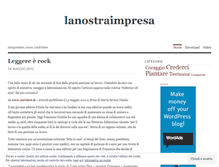 Tablet Screenshot of lanostraimpresa.wordpress.com