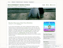 Tablet Screenshot of mollyberrieshodgepodge.wordpress.com