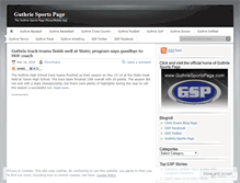 Tablet Screenshot of guthriesports.wordpress.com