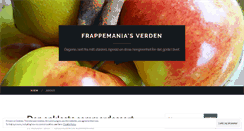 Desktop Screenshot of frappemania.wordpress.com