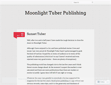 Tablet Screenshot of moonlighttuber.wordpress.com