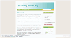 Desktop Screenshot of discoveringdebbie.wordpress.com