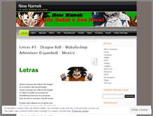Tablet Screenshot of newnamek.wordpress.com