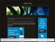 Tablet Screenshot of ogaoga.wordpress.com