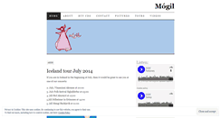 Desktop Screenshot of mogil.wordpress.com