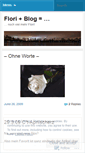 Mobile Screenshot of floriblog.wordpress.com