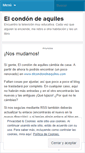 Mobile Screenshot of elcondondeaquiles.wordpress.com