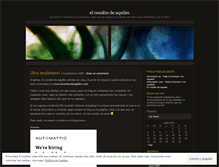 Tablet Screenshot of elcondondeaquiles.wordpress.com
