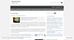 Desktop Screenshot of fjellro.wordpress.com