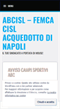 Mobile Screenshot of abcislnapoli.wordpress.com