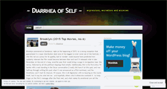 Desktop Screenshot of diarrheaofself.wordpress.com