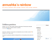 Tablet Screenshot of annushkasrainbow.wordpress.com