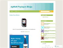 Tablet Screenshot of dgnfan.wordpress.com