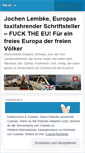 Mobile Screenshot of jochenlembke.wordpress.com