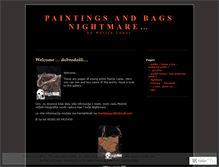 Tablet Screenshot of mareloart.wordpress.com