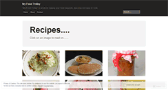 Desktop Screenshot of myfoodtrolley.wordpress.com