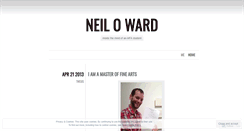 Desktop Screenshot of neiloward.wordpress.com