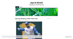 Desktop Screenshot of jayszone93.wordpress.com
