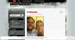 Desktop Screenshot of hokuspokusnews.wordpress.com