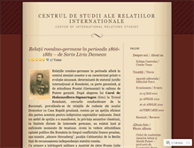 Tablet Screenshot of csricraiova.wordpress.com