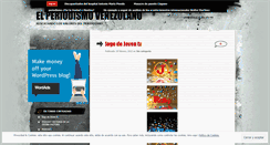 Desktop Screenshot of elperiodismovenezolano.wordpress.com