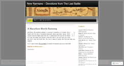 Desktop Screenshot of newnarnians.wordpress.com