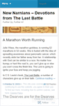 Mobile Screenshot of newnarnians.wordpress.com