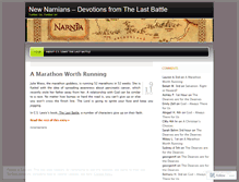 Tablet Screenshot of newnarnians.wordpress.com