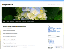 Tablet Screenshot of blogmeonits.wordpress.com