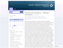 Tablet Screenshot of aboutesting.wordpress.com