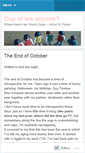Mobile Screenshot of cuppateaanyone.wordpress.com