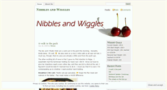 Desktop Screenshot of nibblesandwiggles.wordpress.com