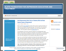 Tablet Screenshot of elatafoundation.wordpress.com