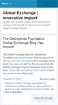 Mobile Screenshot of globalexchangeprogram.wordpress.com