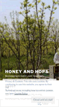 Mobile Screenshot of honeyandhops.wordpress.com