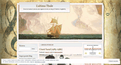 Desktop Screenshot of lultimathule.wordpress.com