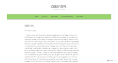 Desktop Screenshot of curlydiva.wordpress.com