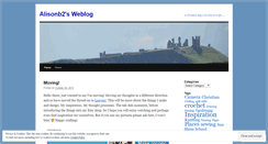 Desktop Screenshot of alisonb2.wordpress.com