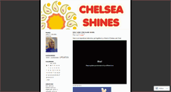 Desktop Screenshot of chelseashines.wordpress.com